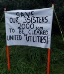 Save Three Sisters campaign Salford 